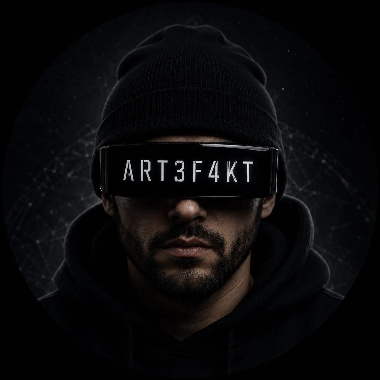 ART3F4KT Visor Portrait
