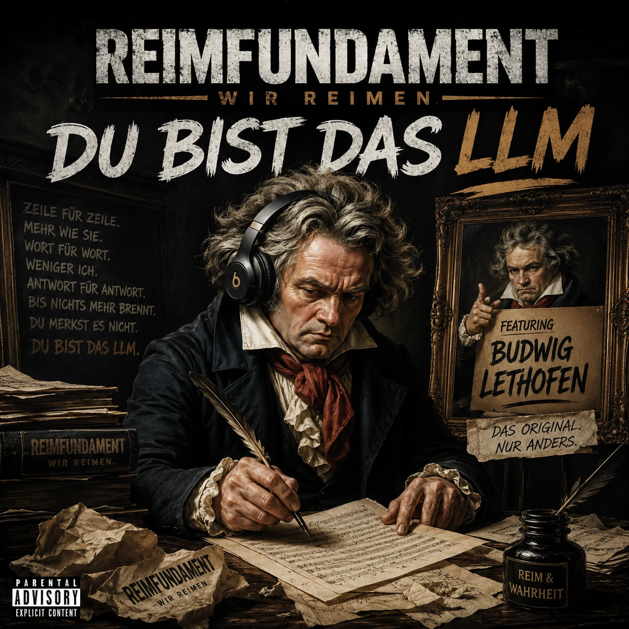 Du bist das LLM Artwork